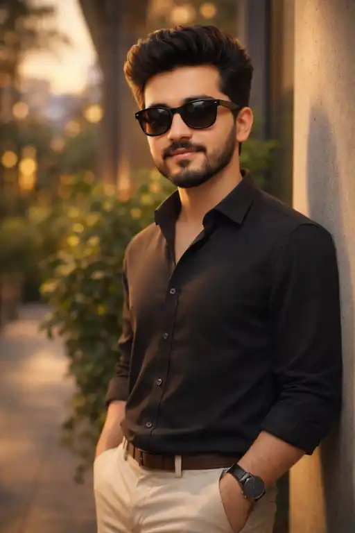 3D Male Caricature AI prompt