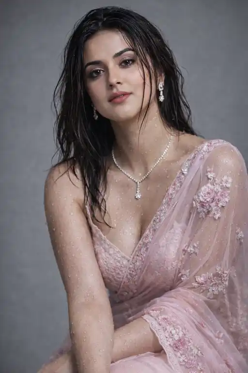 Realistic Indian Woman Portrait AI Prompt