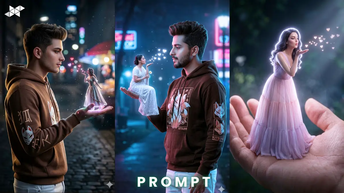 Powerful Ultra Realistic Miniature Couple AI Portrait Prompt