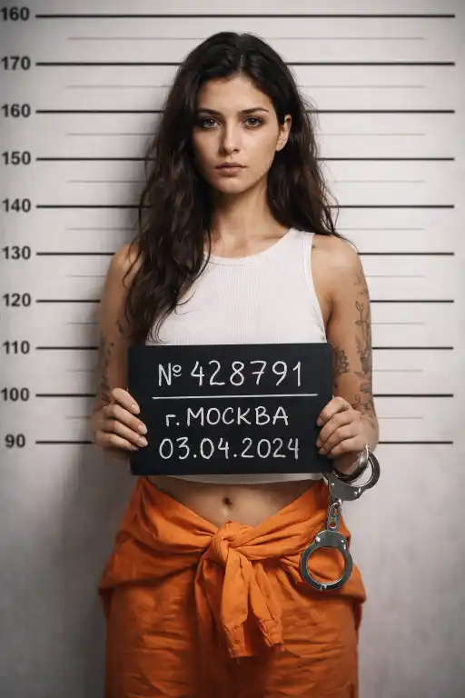 Realistic Mugshot AI Prompt