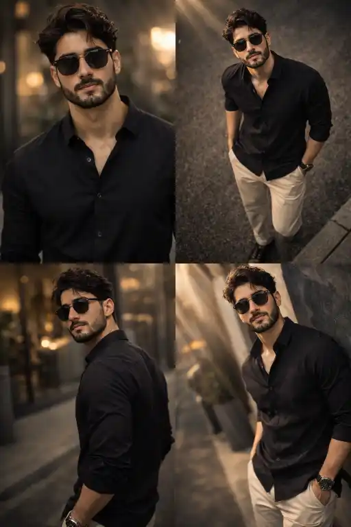 ultra-realistic portrait series AI prompt