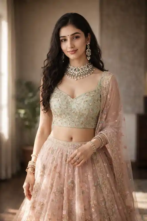 Hot Bridal Portrait AI Prompt