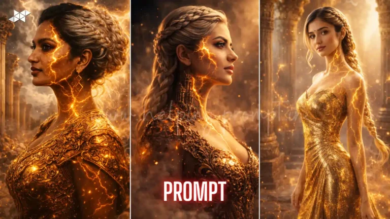 Fantasy Goddess Portrait AI Prompt