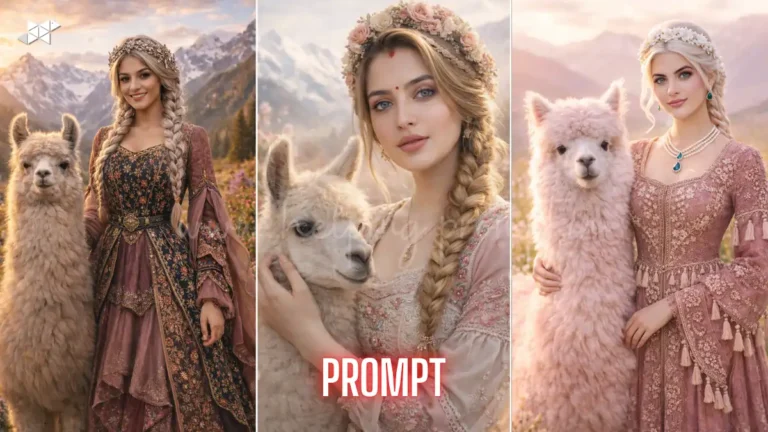 Folk Fantasy Portrait AI Prompt