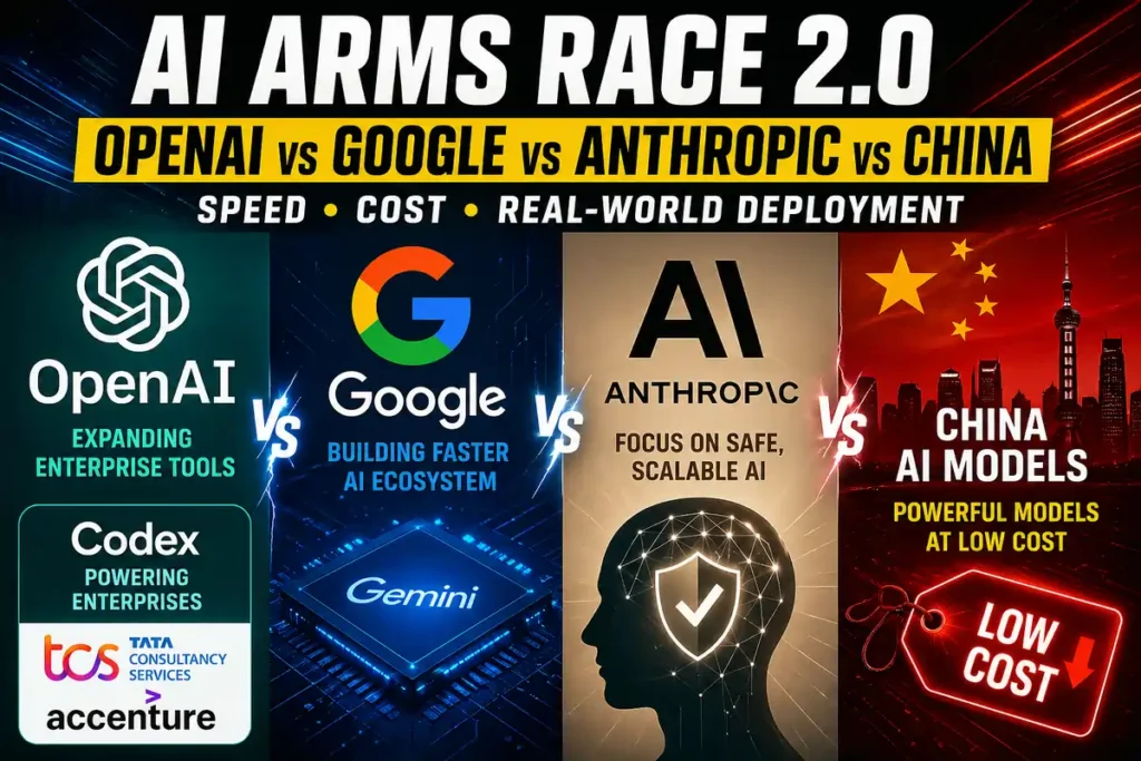 AI Arms Race 2.0: OpenAI vs Google vs China in Speed, Cost, Deployment ...