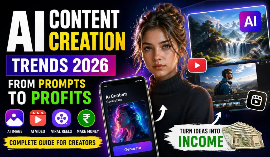 AI Content Creation Trends From Prompts to Profits in 2026 India