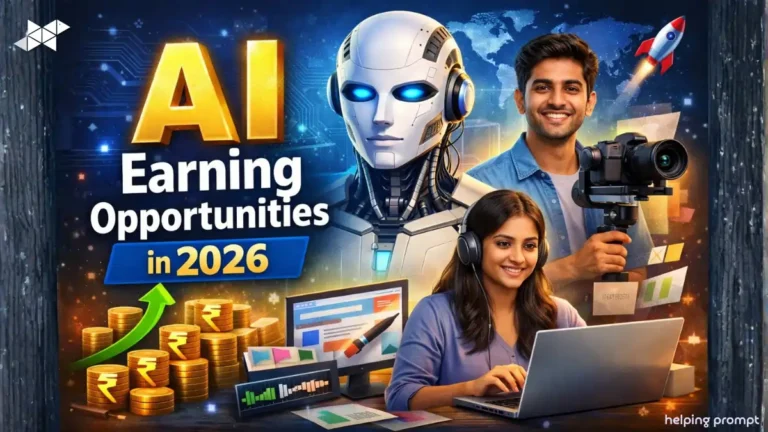 AI Earning Opportunities in 2026: Top Smart Ways Indians Can Build Income Online Fast