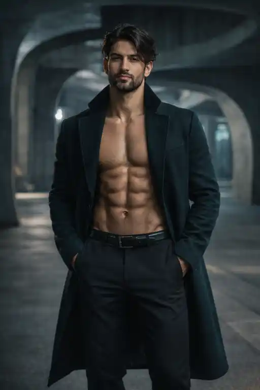 AI Male Fashion Portrait Prompt