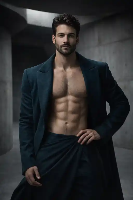 AI Male Fashion Portrait Prompt