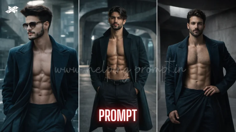 AI Male Fashion Portrait Prompt