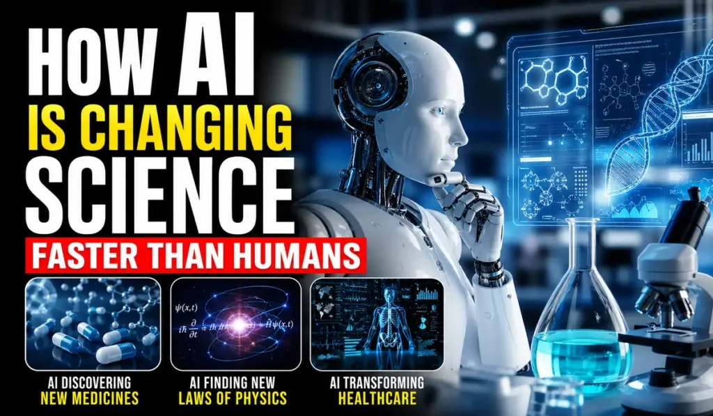 AI in Science and Healthcare: How AI Is Changing Research Faster Than Humans