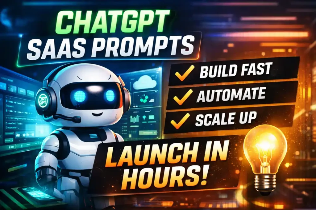 ChatGPT Prompts for SaaS Development