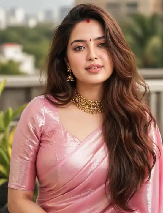 Cinematic AI Saree Portrait Prompt