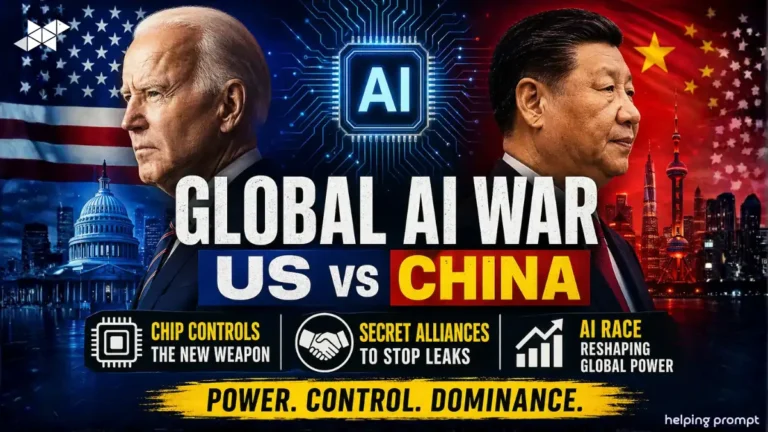 Global AI War US vs China