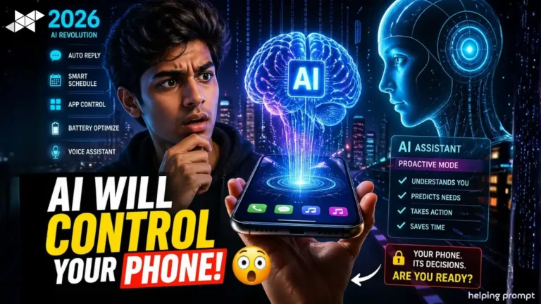 How AI Will Control Your Smartphone in 2026