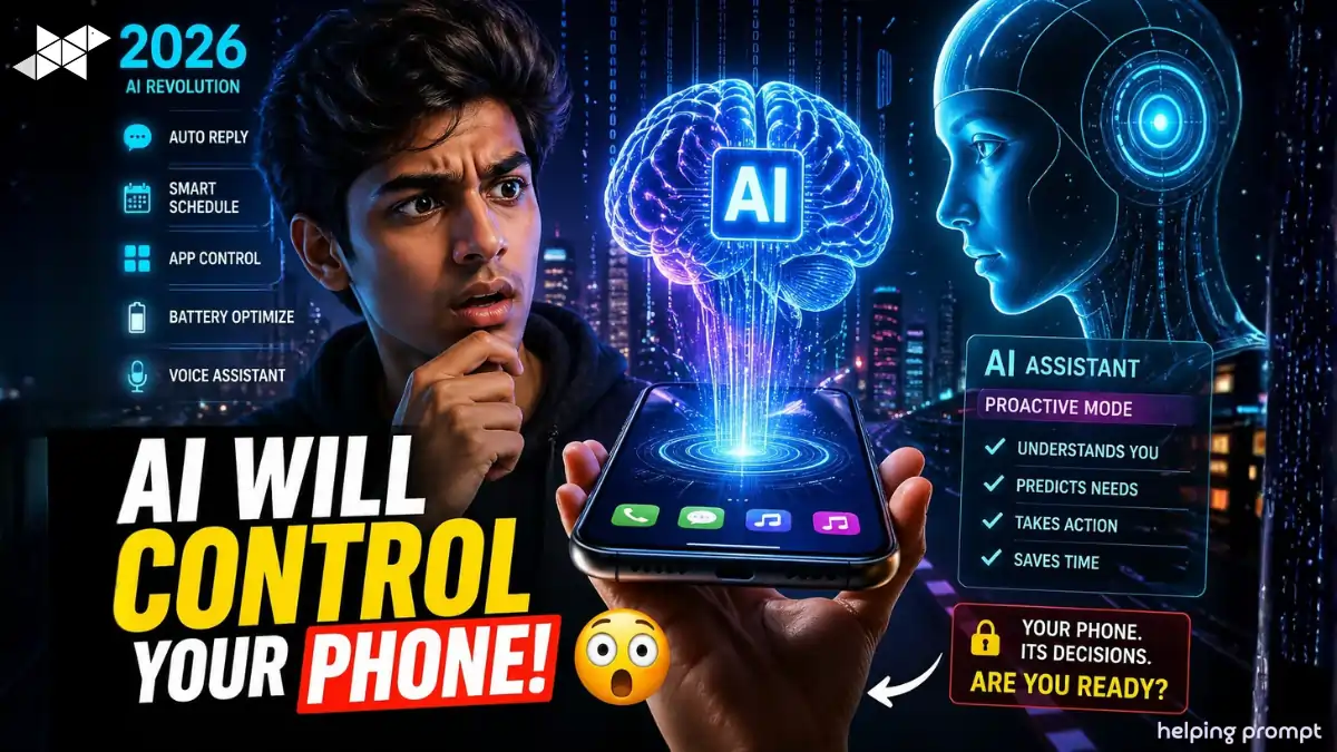 How AI Will Control Your Smartphone in 2026