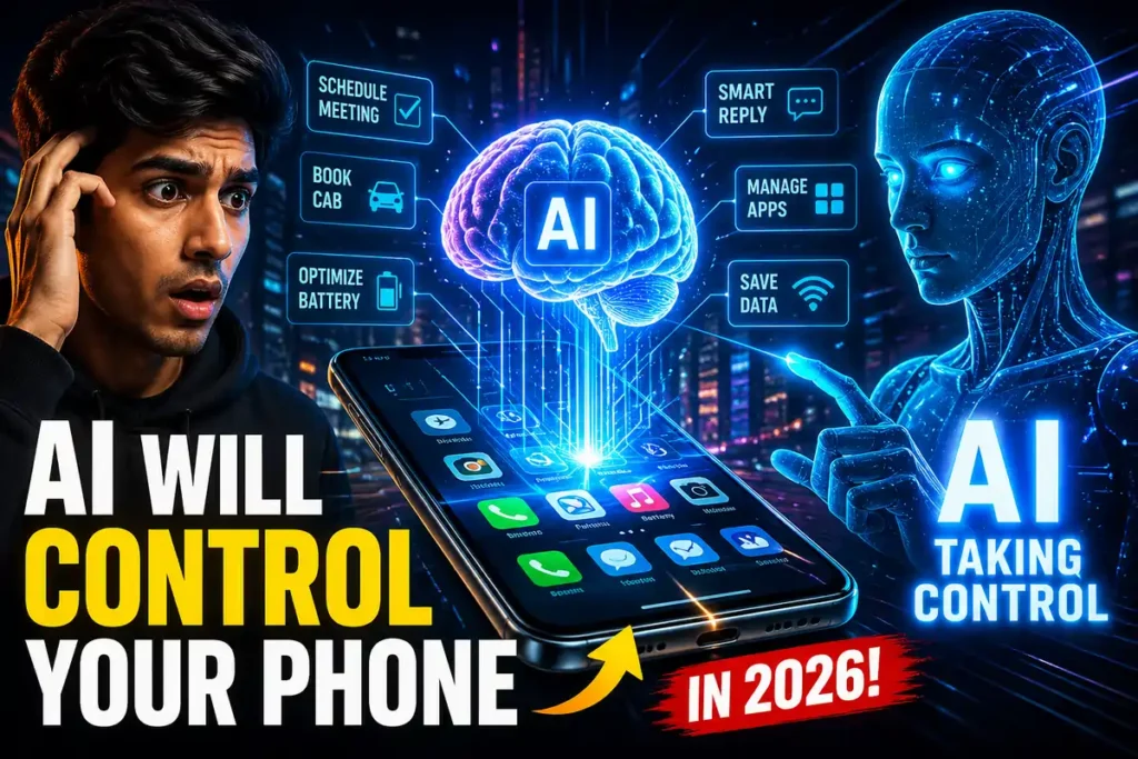 How AI Will Control Your Smartphone in 2026