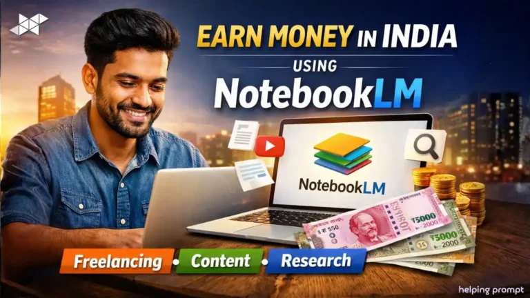 How Indians can earn money using NotebookLM