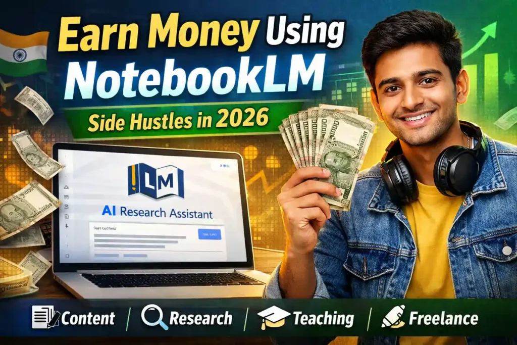 How Indians can earn money using NotebookLM