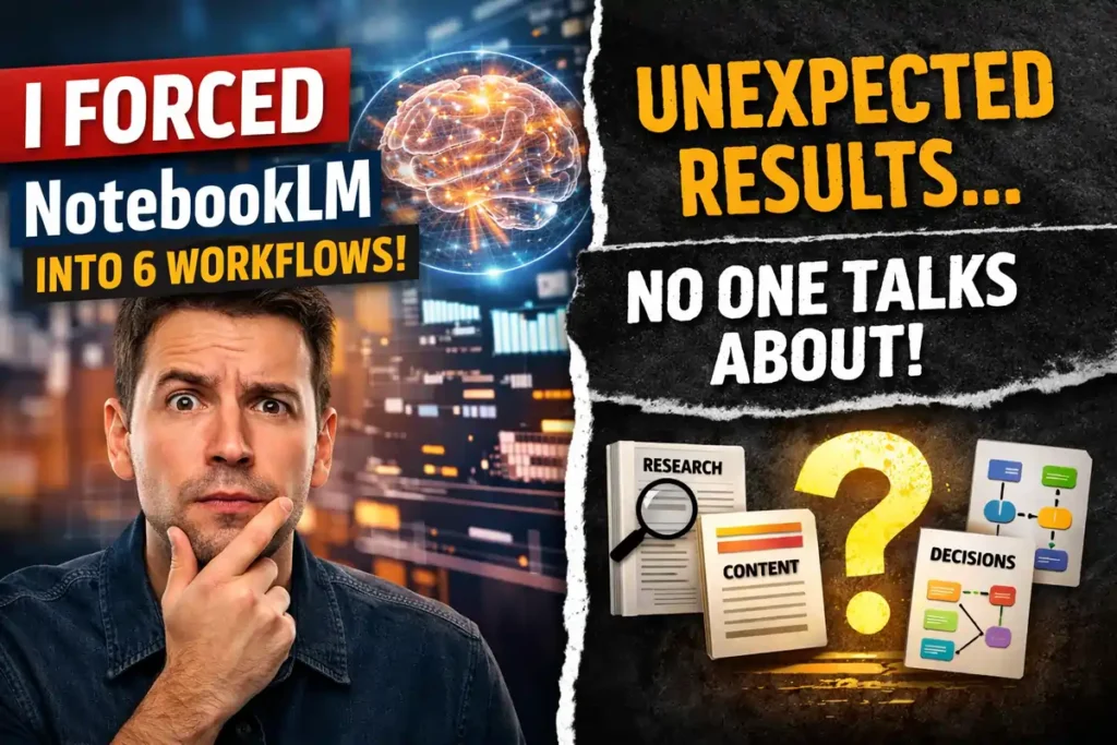 NotebookLM workflows prompt