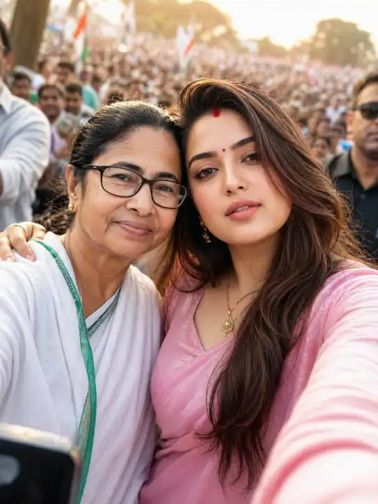 AI Selfie with Mamata Banerjee