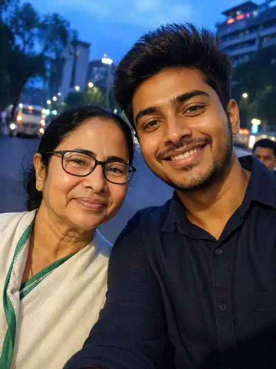 AI Selfie with Mamata Banerjee
