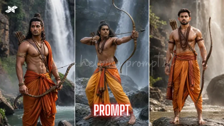 Struggling with AI Images? Try Jai Shree Ram Look AI Prompt Now