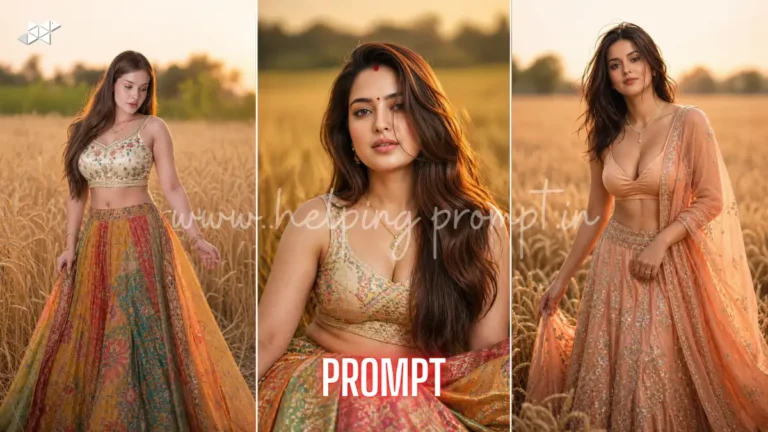 Indian Woman Portrait AI Prompt