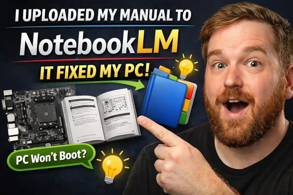 My Biggest PC Headache Was Solved by This Simple NotebookLM Trick