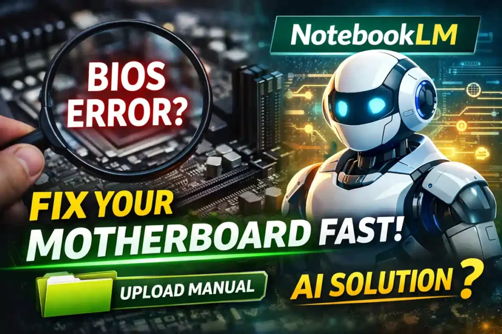 NotebookLM Motherboard Troubleshooting Guide