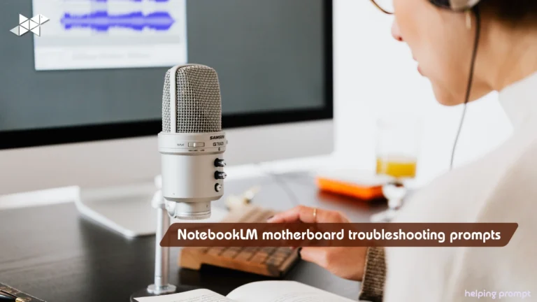NotebookLM Motherboard Troubleshooting Guide