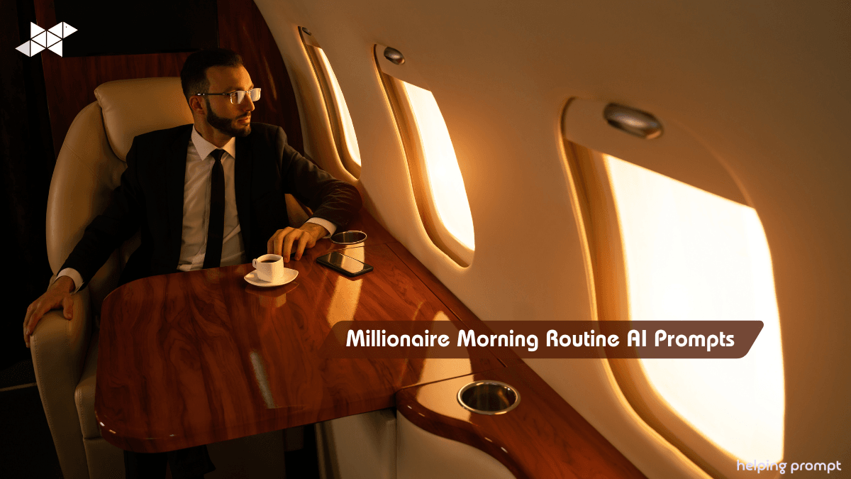 Powerful Millionaire Morning Routine AI Prompts for Daily Wins