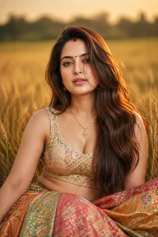 Indian Woman Portrait AI Prompt