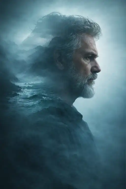 Pro-Level Double Exposure Portrait Prompt for AI Art Creators