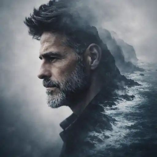 Pro-Level Double Exposure Portrait Prompt for AI Art Creators