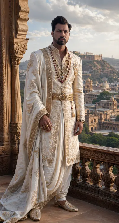 Ramayan Movie Epic Royal Portrait Prompt Create Powerful AI Art