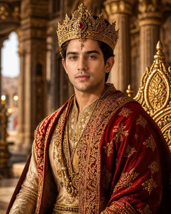 Ramayan Movie Epic Royal Portrait Prompt Create Powerful AI Art