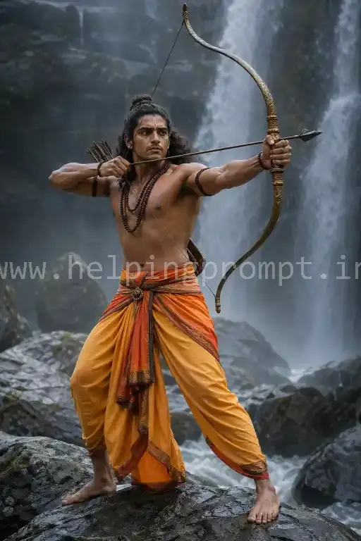 Jai Shree Ram Look AI Prompt
