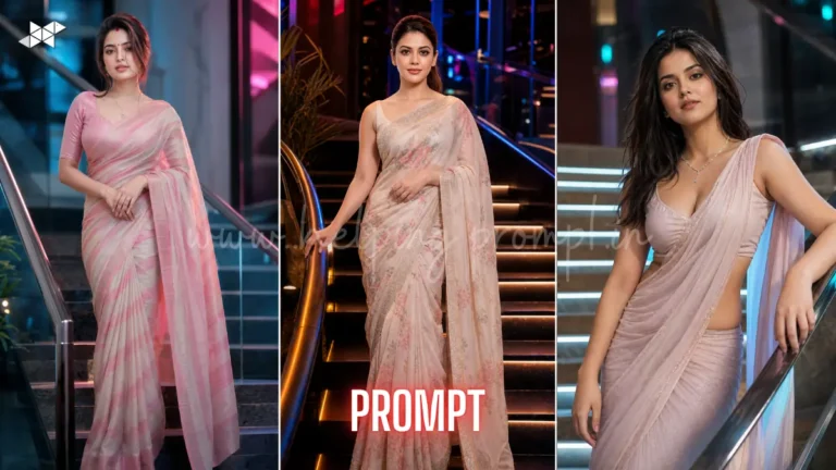 Saree Portrait AI Prompt