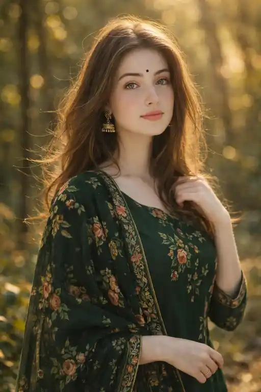 Realistic Female AI Portrait Prompt