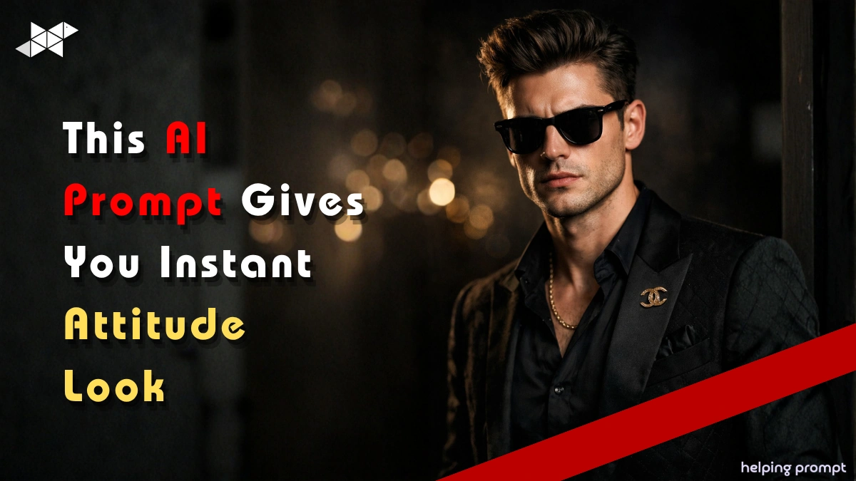 This AI Prompt Gives You Instant Attitude Look (2026 Viral Trend)