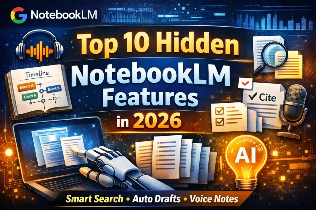 Top 10 Hidden NotebookLM Features in 2026
