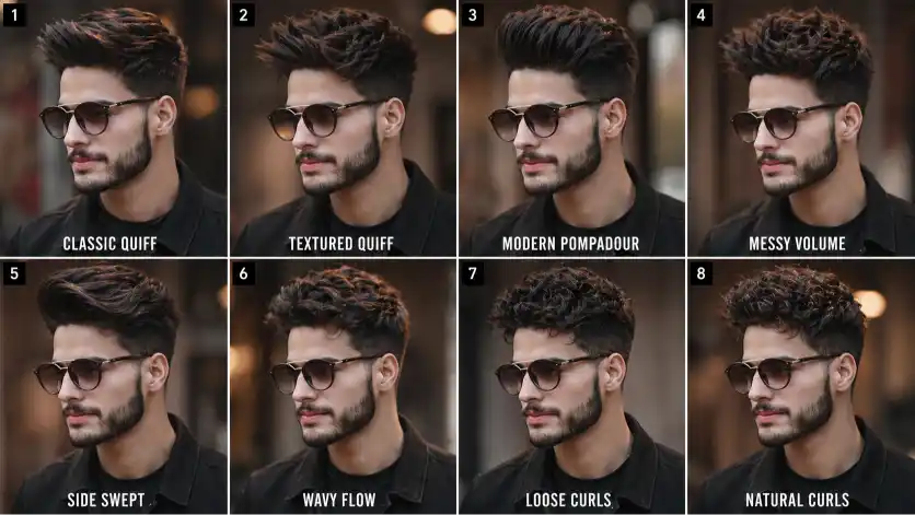 Viral Hairstyle Grid AI Prompt