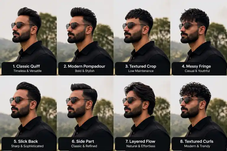 Viral Hairstyle Grid AI Prompt