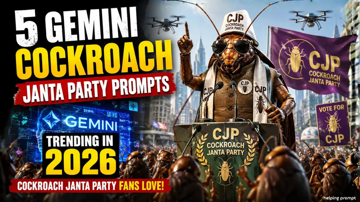 Gemini Best Cockroach Janta Party Prompts