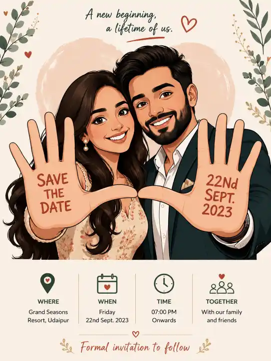 AI Wedding Caricature Prompts