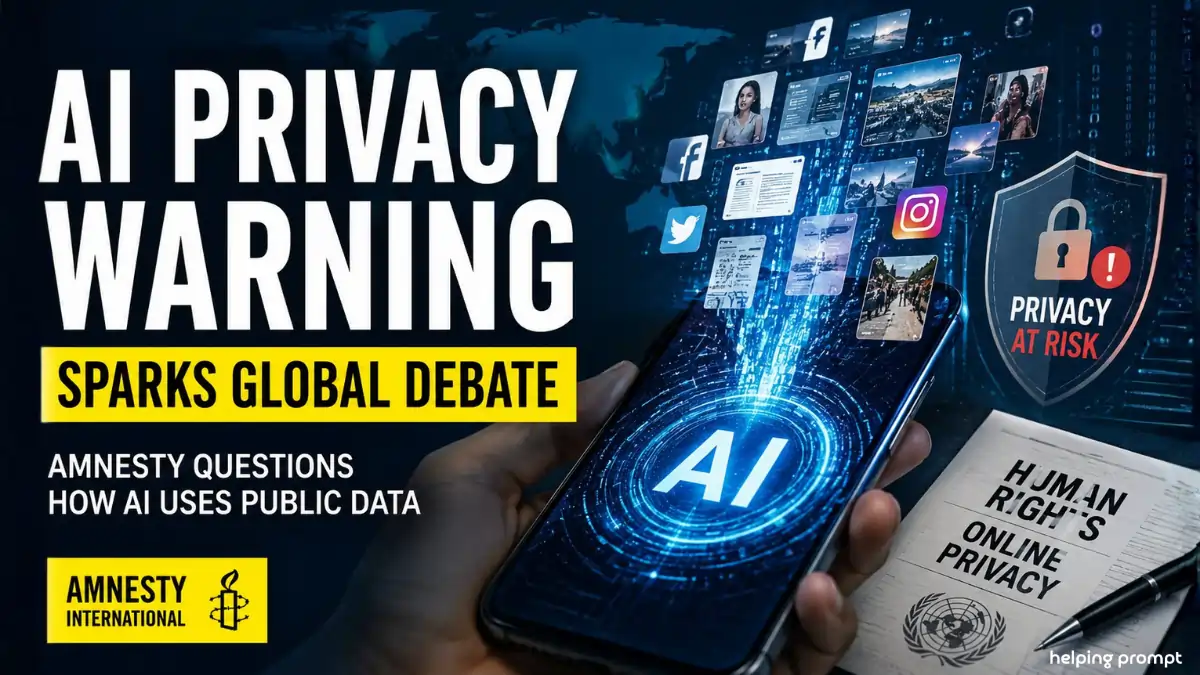 Amnesty Privacy Warning Raises New Que Over Generative AI Data Use