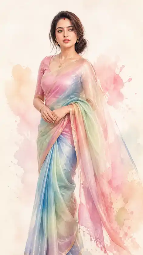 Bengali Watercolor Portrait AI Prompt