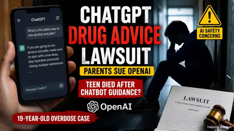 ChatGPT Drug Advice Lawsuit Raises New AI Safety Questions