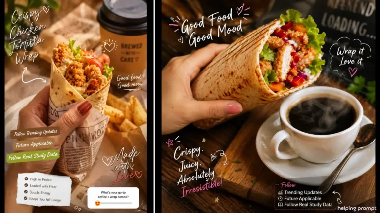 Crispy Viral Hand Food Photography Prompt